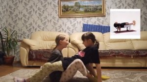 💘|челлендж•}йога челлендж,играем с сестрой в йогу🐰?