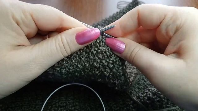 МК (Часть 1) Жакет спицами в стиле ШАНЕЛЬ / CHANEL. Узор всего 2 петли и 4 ряда. Knitting . смотреть онлайн