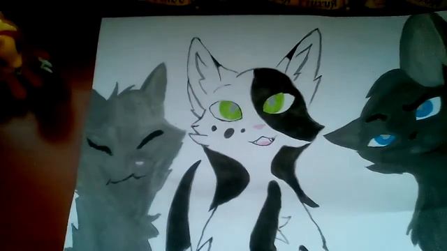 Рисунки Котов Воителей смотреть онлайн