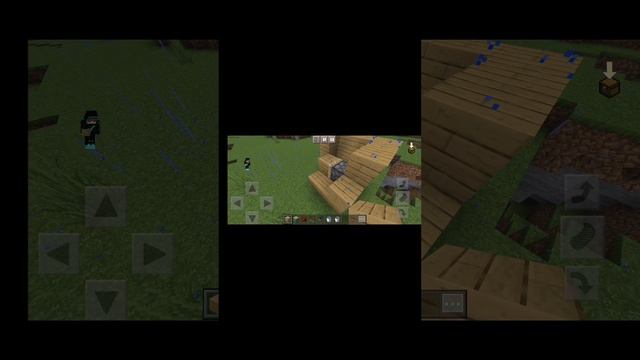 Как сделать пропадающую появляющиеся лестницу в Майнкрафте смотреть онлайн