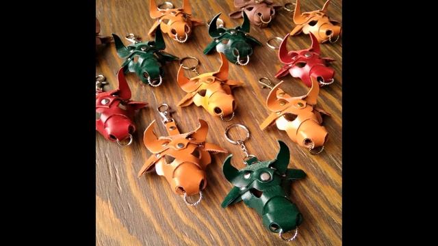 Брелок- Бык / Ручная работа / Keychain - Bull