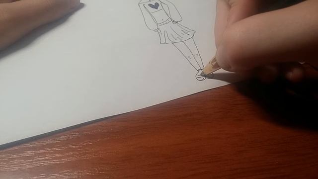 Рисую девочку........ смотреть онлайн