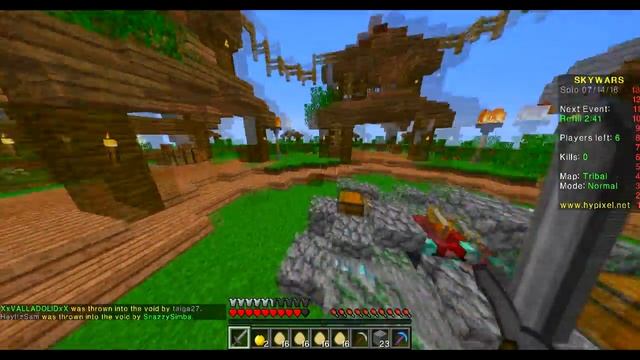 ЕВГЕХА ВМЕСТЕ С ШЕНДИ? ЕВГЕХА ВИКИНГ? ЧТО? / SKY WARS MINECRAFT смотреть онлайн