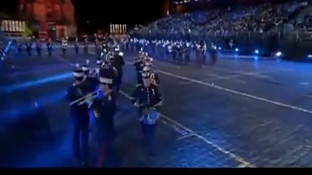 Испанский оркестр на Красной площади