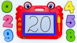 Учим Цифры на Планшете 🎨 | Весёлое Обучение Цифрам для Детей!