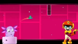 Ларри/Обзор на Лунтик играет в Geometry Dash - Часть 1 - Stereo Madness