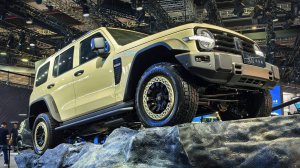 Новый Tank 300 с мотором V6! И новый двигатель V8 концерна Great Wall / Автосалон в Шанхае