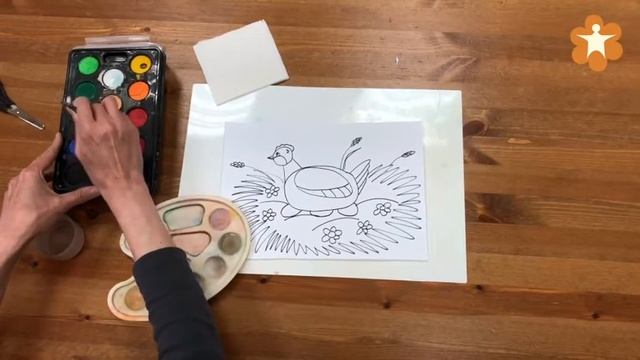 Картина «Курица в гнезде» смотреть онлайн
