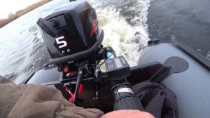 Лодка Ridboat «Лига 2800» + мотор Hidea 5 л/с. Первый запуск и об?