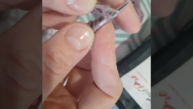 Имитация фабричного набора петель👍#наборпетель #узорыспицами #вяжемспицами