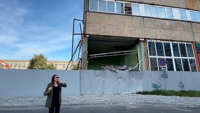 Обзор ЖК Alpen у благоустроенной набережной реки Охта