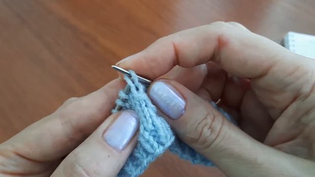 Как связать узор для персиковой футболки. Вяжем вместе.