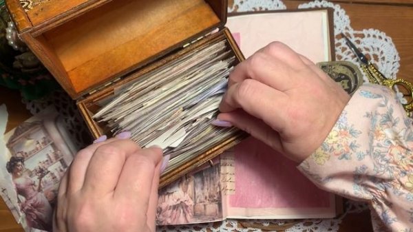 ASMR ~ Звуки для сна ~ Шуршание бумаги ~ Art journaling