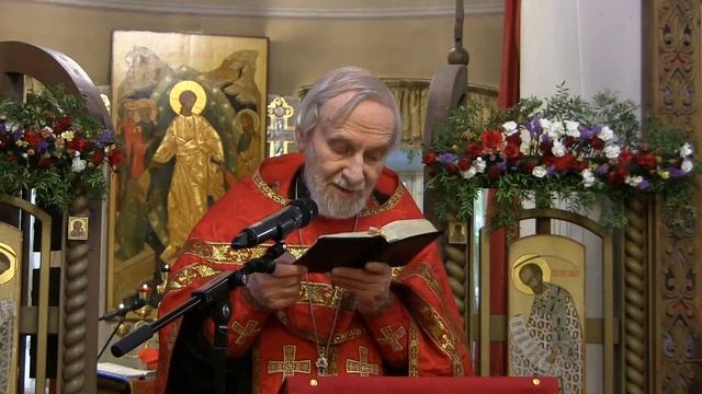 Проповедь на Всенощной 11 05 2024 прот. Александр Борисов смотреть онлайн