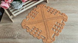 27.06.24г 🧶 Мое рукоделие. 🧶 #салфетка  #вязаниекрючком #?