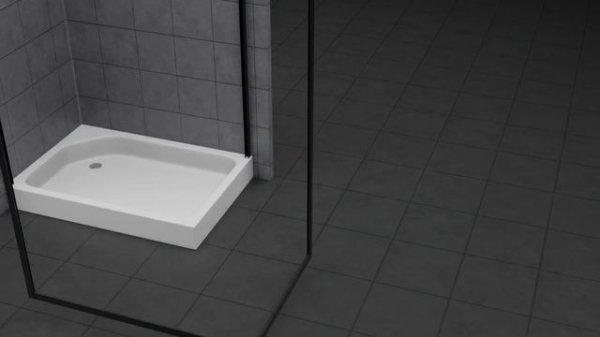 Душевые уголки Royal Bath HPD монтаж