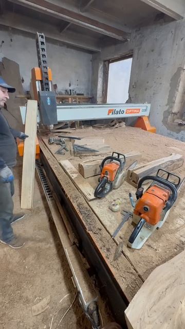 Столярная жизнь…паз бензопилой.,,, смотреть онлайн