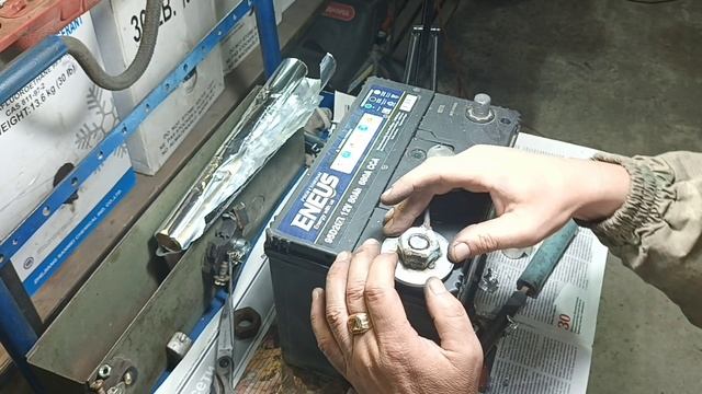 Сгоревшая клеммы аккумулятора