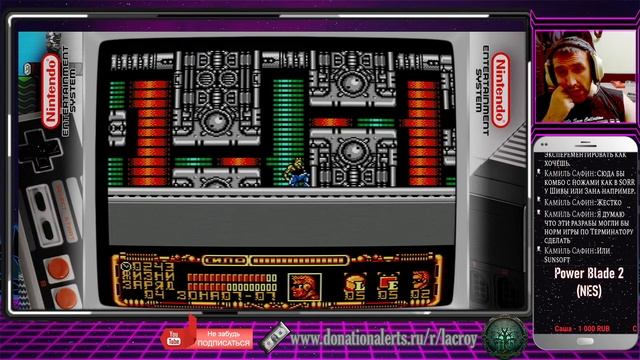 СТРИМ -  Power Blade 2 (NES)