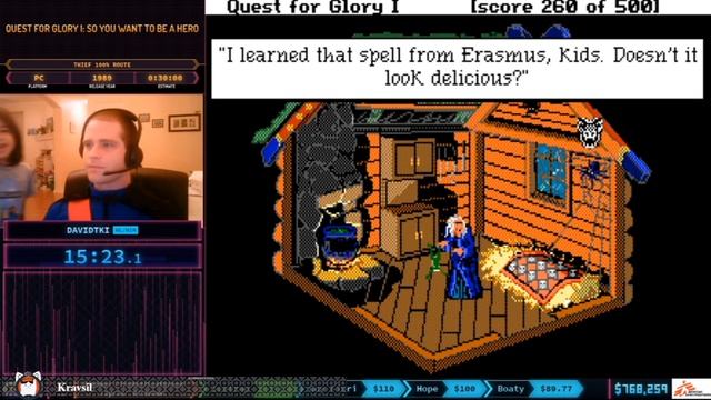 Quest For Glory I: So You Want To Be A Hero.Официальный Русский Рестрим Summer Games Done Quick 202