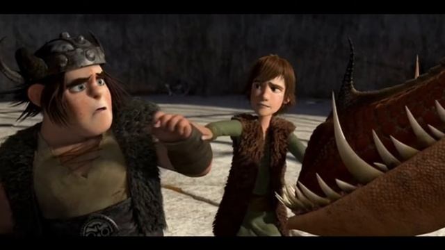 Как приручить дракона 1.Стоик Обширный нашол базу драконов #1. смотреть онлайн