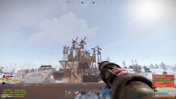 RISE TEAM  WIPE PROGRESSION на VITAL EU MONTHLY 2X в РАСТ/RUST #rust #раст #vital