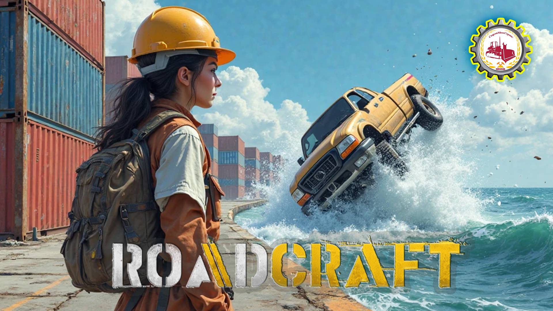 🚧RoadCraft🚧 — ОПЕРАЦИЯ "ЗАТИШЬЕ" ЗАВЕРШЕНИЕ | ПРЫЖОК с ПИРСА | Карта Северная Африка ❗ # 04 🚧🏗️