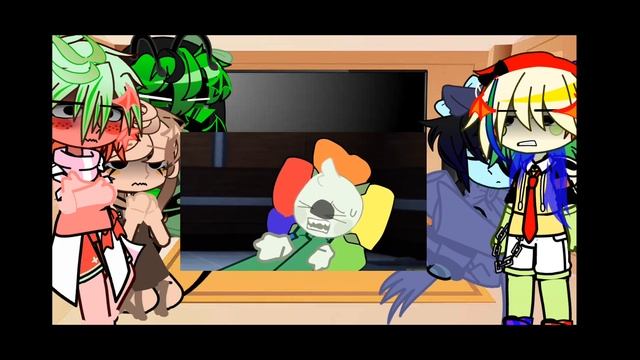 Денди ворлд реагируют на ТТ/2/4//Crybaby ❤️