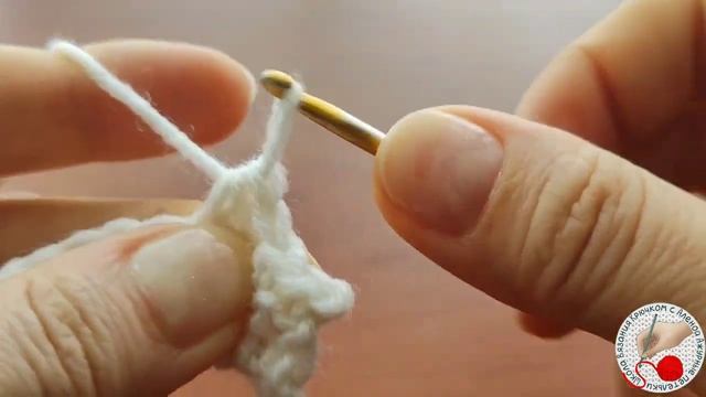 Плавные убавления петель в полотне крючком смотреть онлайн