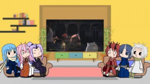 Реакция персонажей О моем перерождение в слизь на Flex Ai