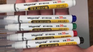 Маркеры строительные тонкие: на чем пишут, чем отмыть