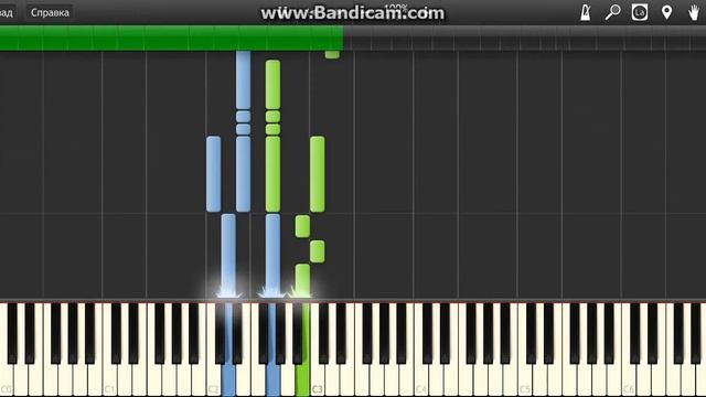 The Blood Ritual and Moonlight Serenade-Туториал как играть на пианино(AllMusicTV) смотреть онлайн