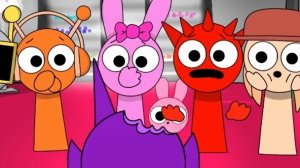 СПРУНКИ анимация! мультфильм про СПРУНКИ! Sprunki incredibox!