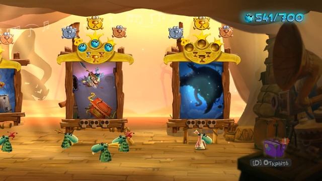 Rayman Legends Back To Origins Уровень 