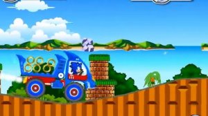 цикл игры в интернете часть 2 соник на грузовике капец!