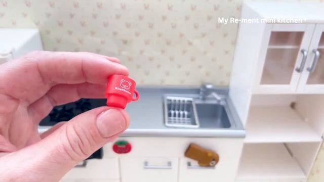 miniature kitchen set installation RE-ment смотреть онлайн