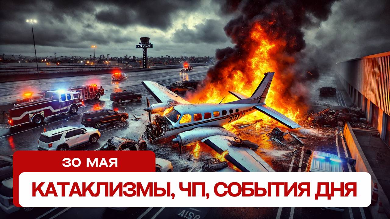 Катаклизмы за день 30.05.2025. Новости, ЧП, события дня смотреть онлайн