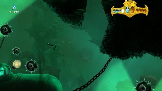 Прохождение Rayman Legends - 20000 Люмов под водой - Таинственный надувной остров - Часть 29 смотреть онлайн