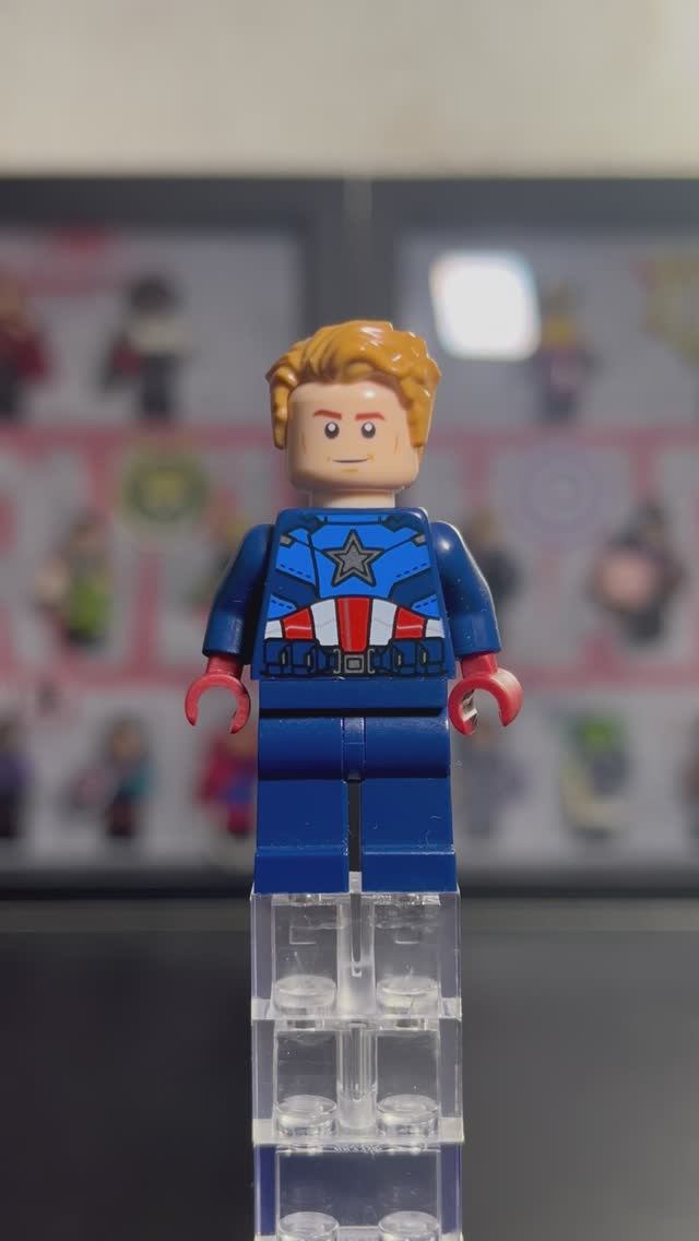 💭My collection of Lego Marvel minifigures (Captain America) №69 смотреть онлайн