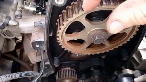 Замена помпы и ремня грм на гранте 8кл.