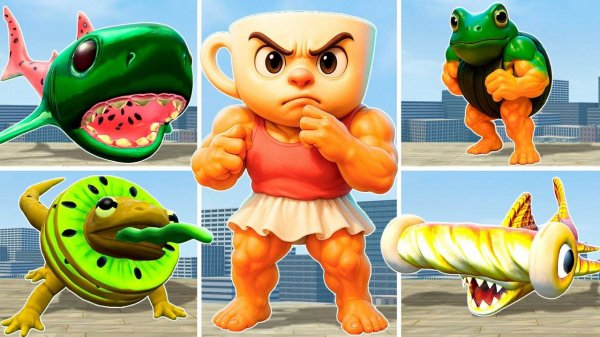 НОВАЯ ВЕРСИЯ BOSS BALLERINA CAPPUCCINA TRALALERO WATERMELON - ИТАЛЬЯНСКАЯ СЕМЕЙКА БРЕЙНРОТОВ