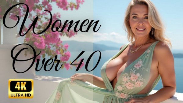 Natural Older Women Over 40 _ A Vision of Charm & Elegance