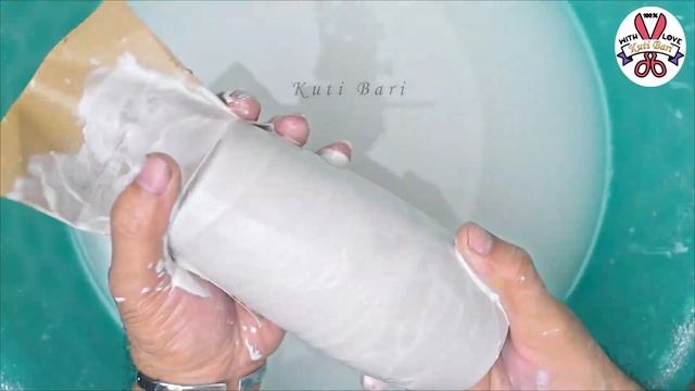 Plastic bottle flower vase making - Pottery making - प्लास्टिक की बोतल फूल फूलदान बना रही है смотреть онлайн
