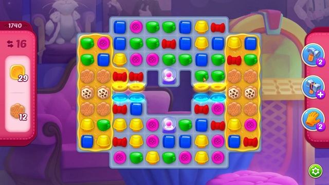 Homescapes Level 1740 Very Hard (No Boosters) / Уровень 1740 Очень Сложный (Без бустеров) 13.01.202