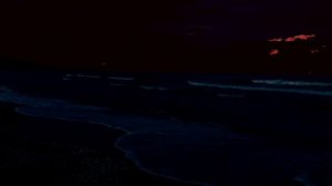 Шум океана - релаксация для сна. Черный экран | Волнующие звуки прибоя на пляже