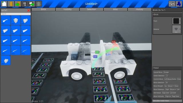 Как сделать машину в Brick Rigs | Урок-1 смотреть онлайн