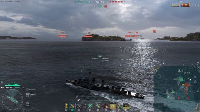 Мир Кораблей бой №10 MrSanych7 в рангах IX лвл эсминцы