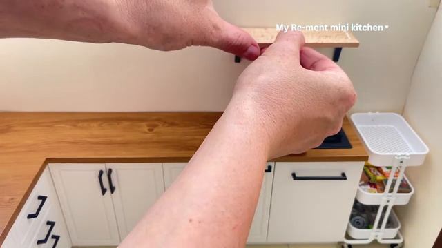 Miniature kitchen set installation ✨ASMR ✨Re-ment collection✨ смотреть онлайн