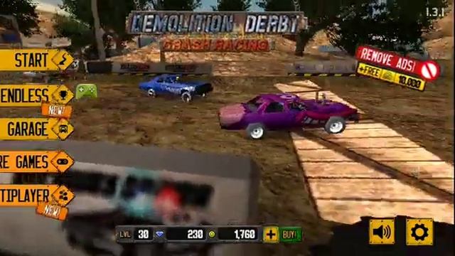 Прохождение Demolution Derby : Crash Racing #6