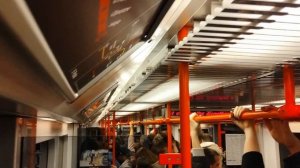 Метро Праги - Поездка в метропоезде Siemens M1.1 №4182 / Pražské m